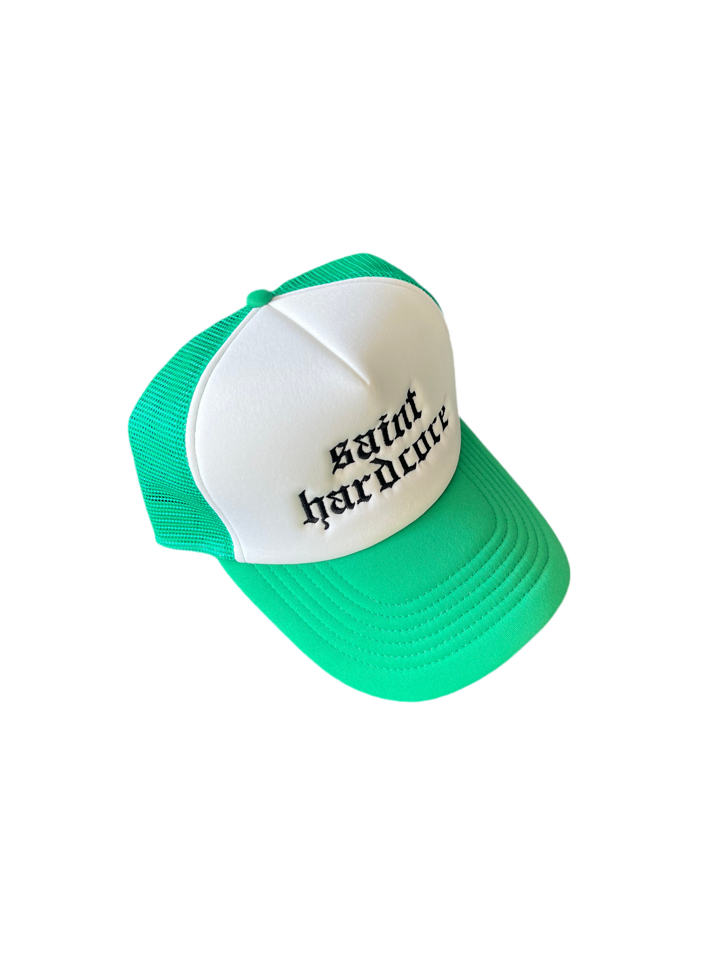 #saint #hardcore trucker hat .