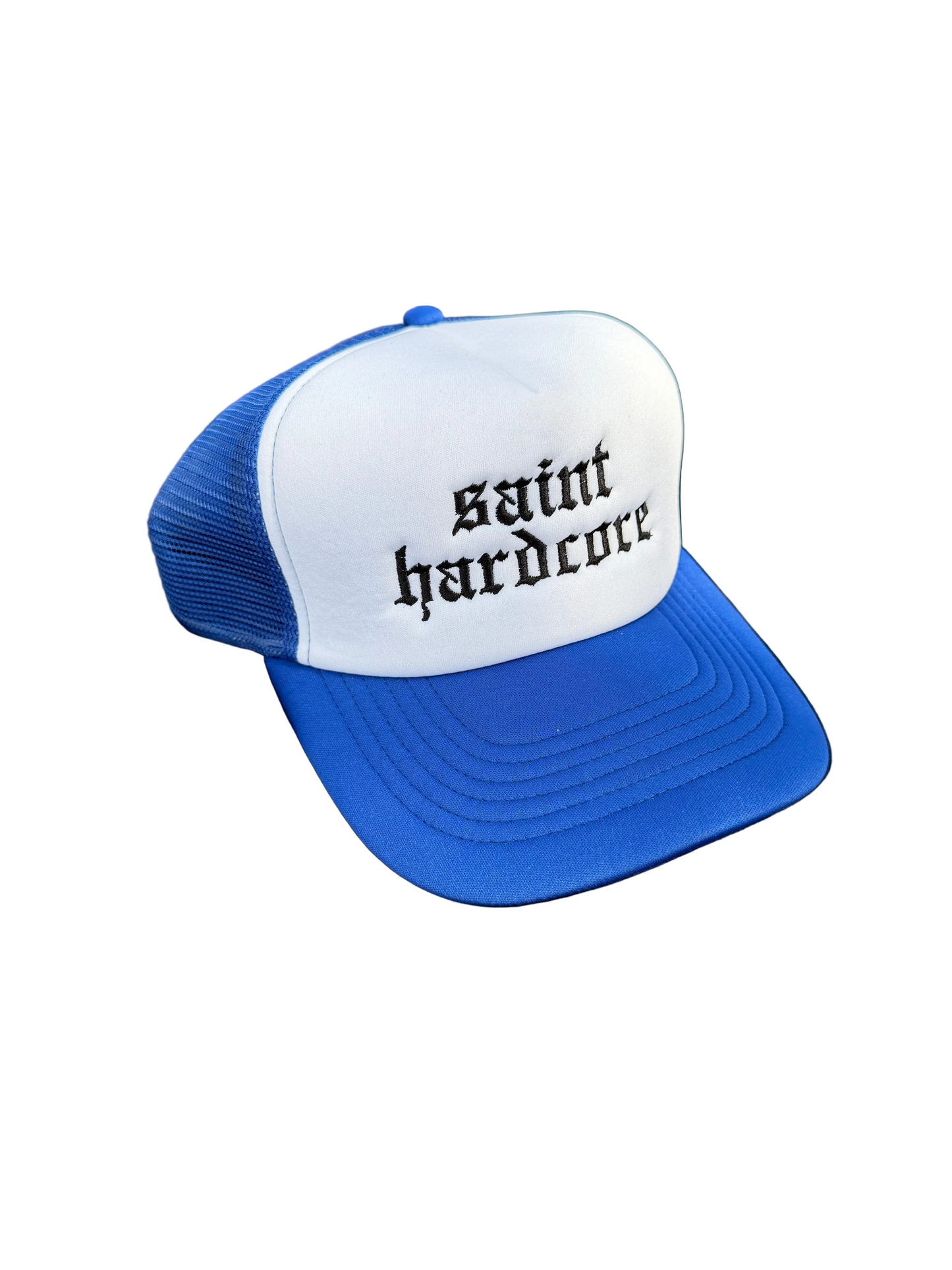 #saint #hardcore trucker hat .